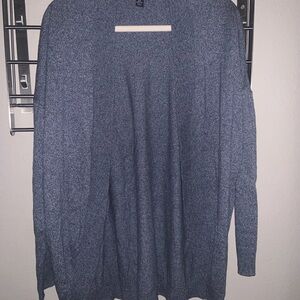 Gap Cozy Heather Blue Cardigan